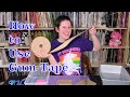 How to Use Gum Tape - Creativity Time with Julia Major