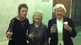 Margaret Laurence, Patsy King and Fiona Spence sing Prisoner theme On the Inside 