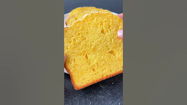 EASIEST Softest Whole Orange 🍊 Blender Cake 🙀 #blendercake #cake #shortscooking