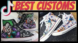 Custom Converse 2021 |  TikTok Compilation | Painting on Shoes