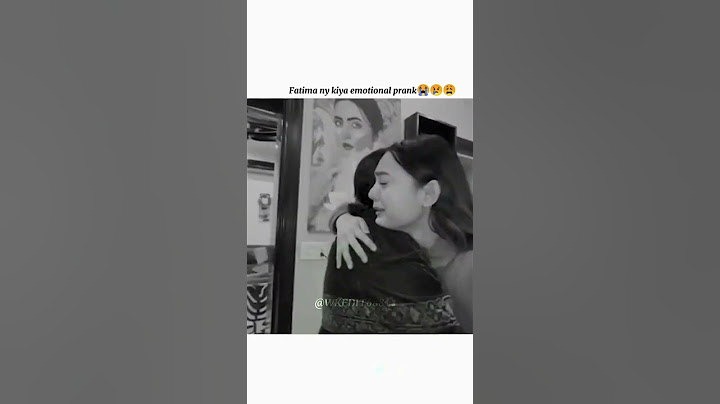 Fatima ny kiya emotional prank😭😢😩 #sistrology @Wkedit688