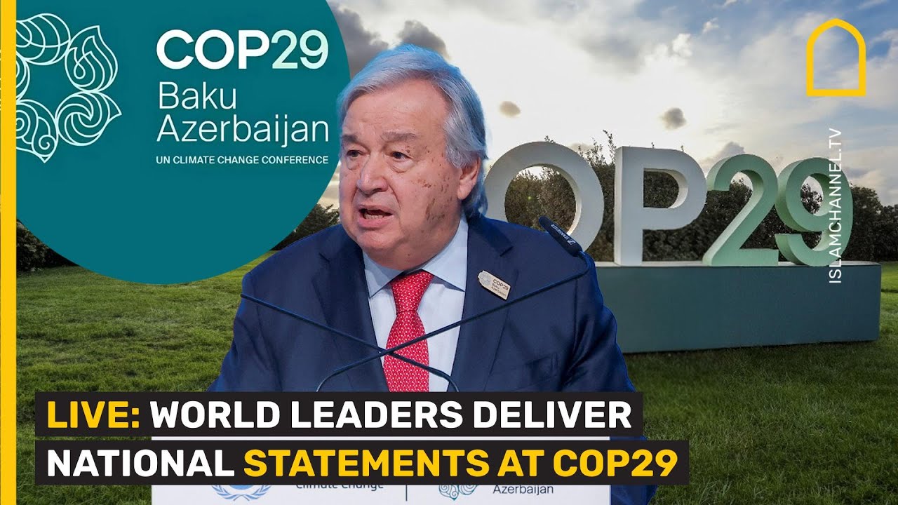 LIVE: World leaders deliver national statements at COP29 - YouTube