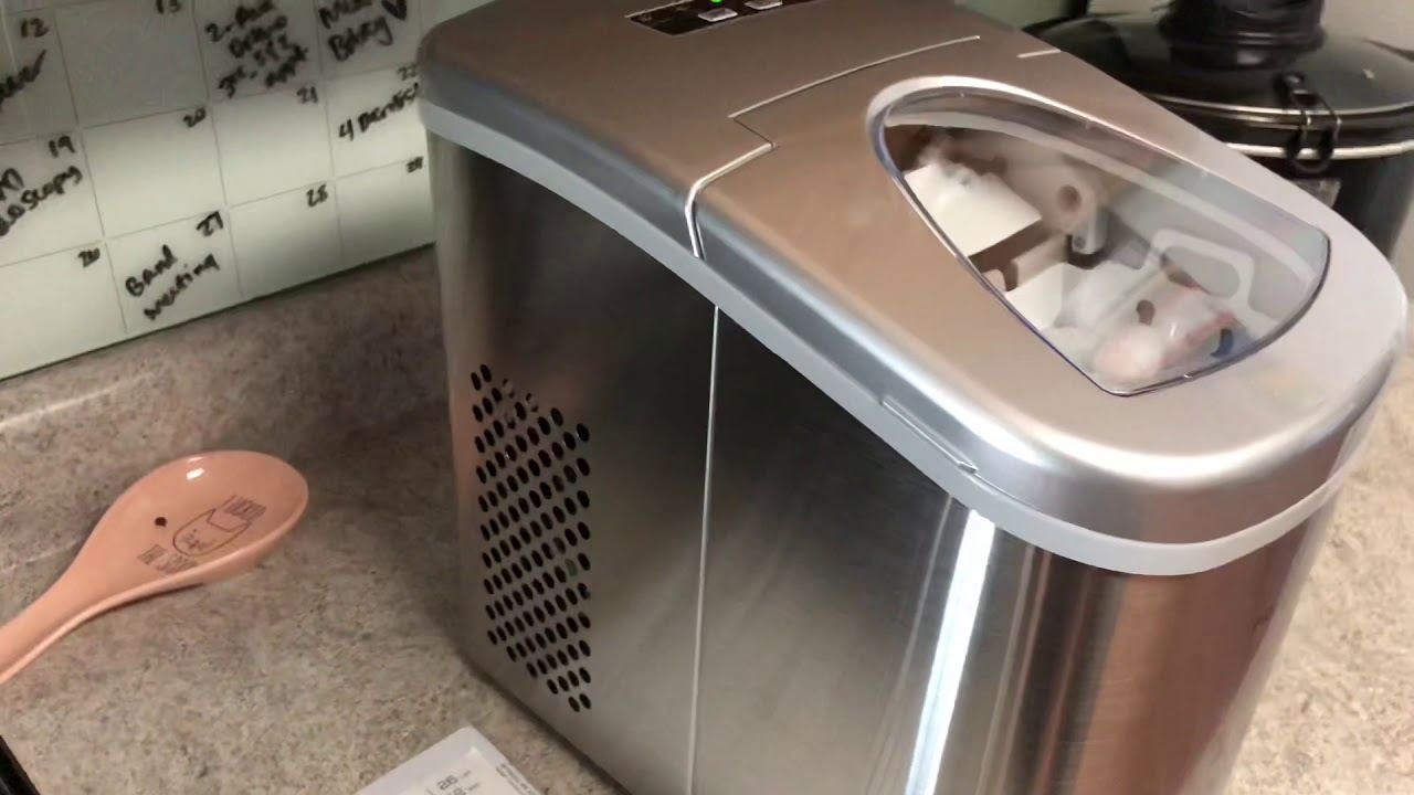 Frigidaire ice maker review - YouTube