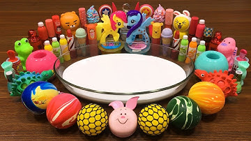 Mixing Random Things into FLUFFY Slime #6 !!! Slimesmoothie Satisfying Slime Videos