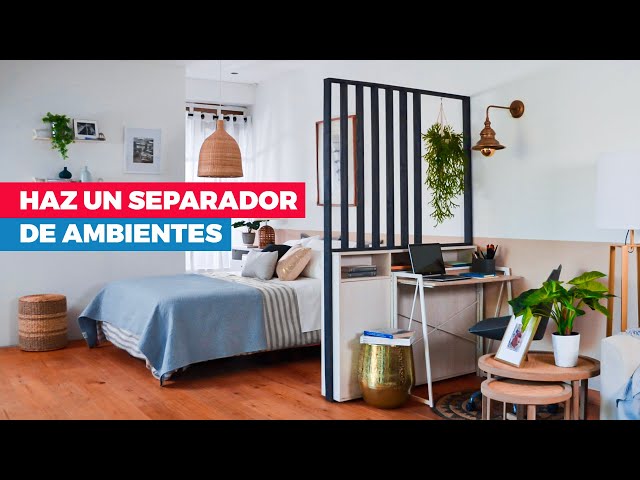 Separador de Ambientes en Madera Natural 2 unidades