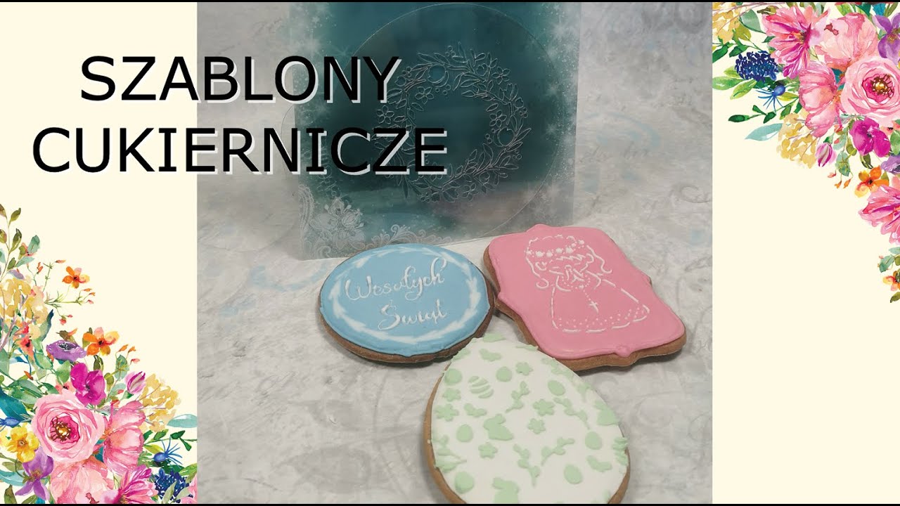 Szablony cukiernicze - nowy produkt Agaterii