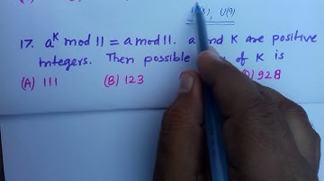 17 (MCQ) IIT JAM MATH (Cyclic groups with prime order and it