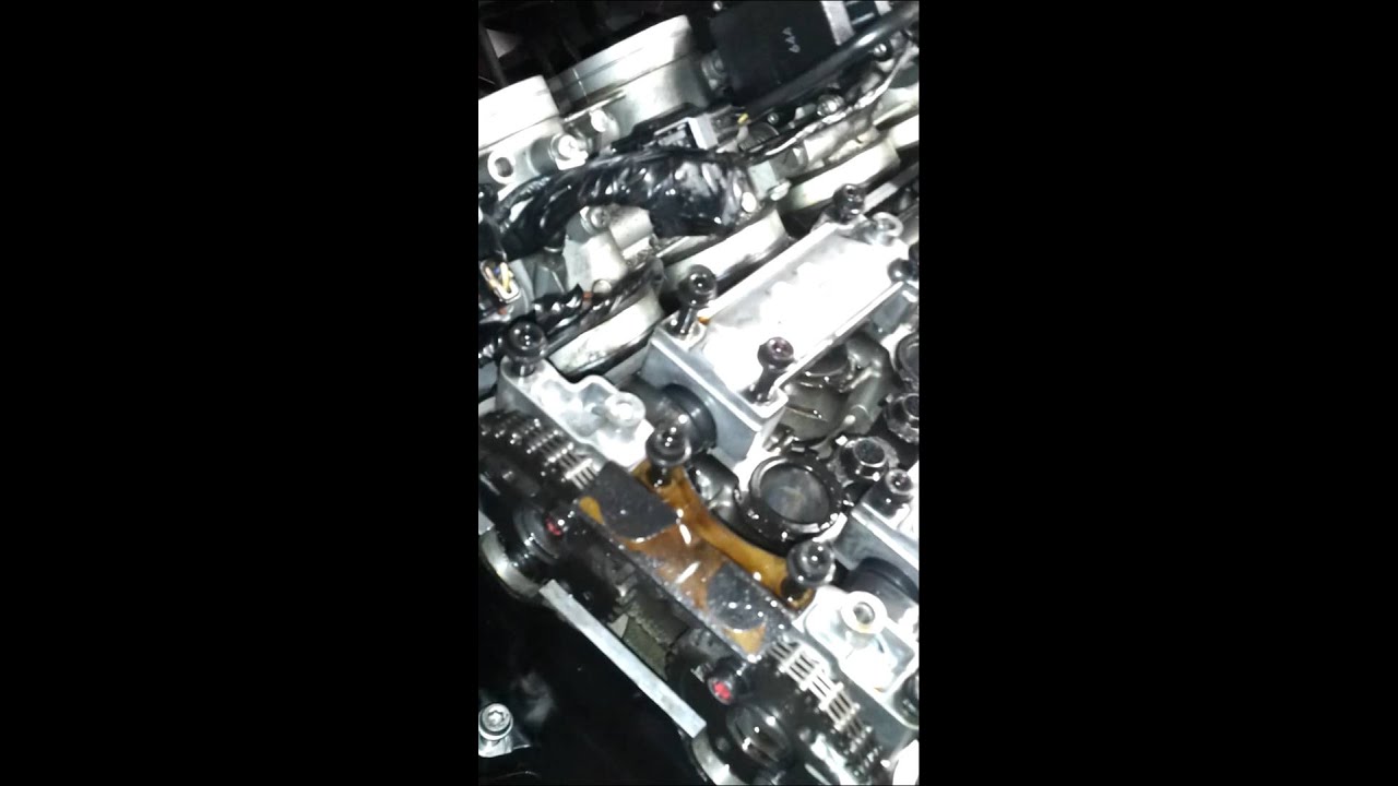 Kawasaki zx14 just finish installing cams YouTube