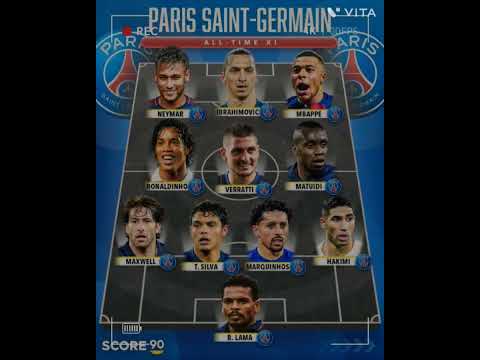 افضل تشكيلة في تاريخ باريس سان جيرمان