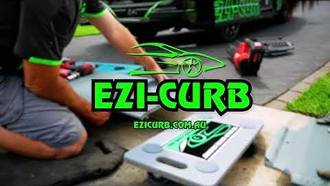 The Best Rolled gutter solution! Driveway ramps that actually work | Australia