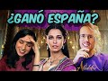 REACCIONAMOS A SPEECHLESS 🗣️ LATINO VS. CASTELLANO | ALADDIN LIVE ACTION | LUISAANDPAUL