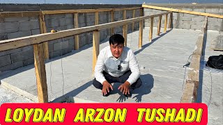 300 KV TOMGA QUYULAYOTGAN YANGILIK LOY BOSISHDAN ARZON TUSHADI