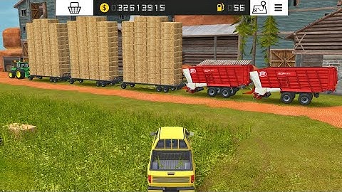 Fs 18 Making Straw Bales Gameplay - Fs18 Multiplayer ! Farming Simulator 18 Timelapse #fs18