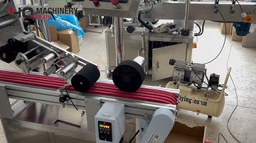 automatic labeling machine for biros  #labeler #ballpens #manufacturing