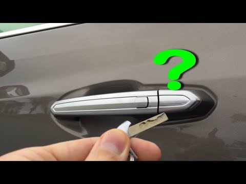 Hidden Key Hole locked door No Remote Detected start car with dead key fob battery XT5