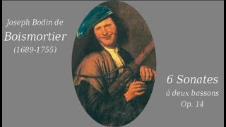 Joseph Bodin de Boismortier: N° 5 des 6 Sonates á deux bassons, Op.14