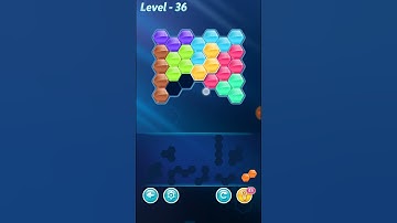 Block Hexa Puzzle Proficient Level 36 Walkthrough