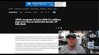 1,900 Military Guns Lost Or Stolen In The Past Decade : Hijacked Ammo : & Gun Control Efforts