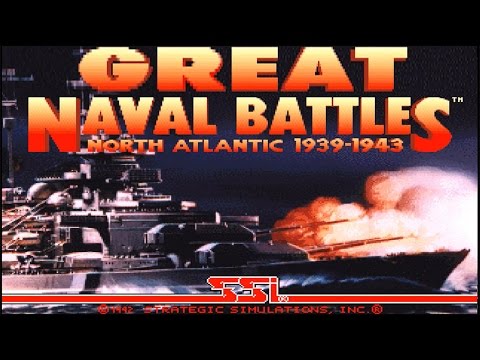 Great Naval Battles I: North Atlantic 1939-1943 (PC/DOS) 1992, SSI