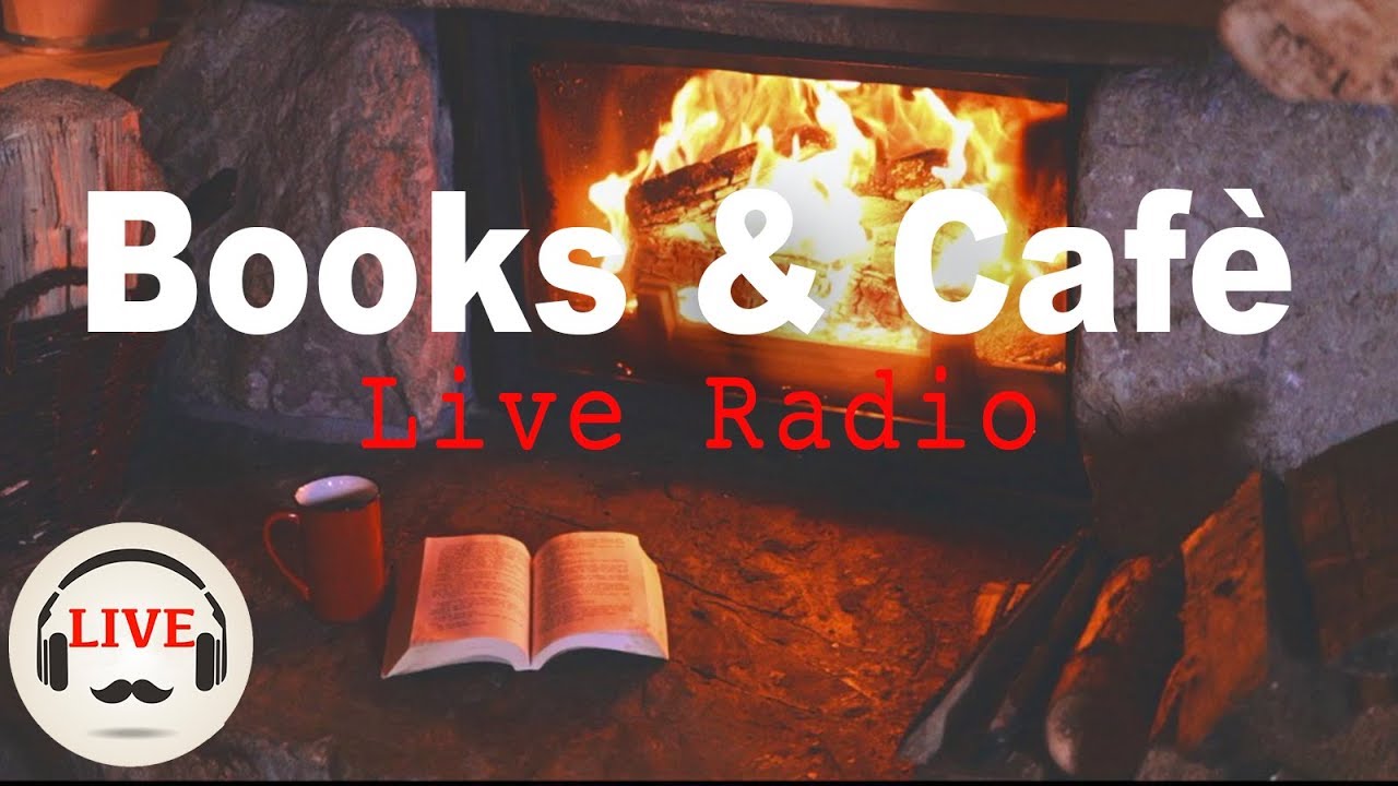 Cozy Jazz & Bossa Nova Music With Fireplace - 24/7 Live Stream - Relaxing Cafe Music