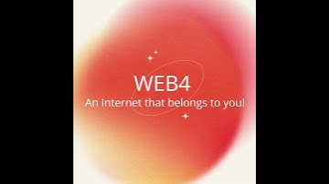 💡 Web4: An internet that belongs to you – and all of us! 🚀 #Web4 #Decentralized #CommunityFirst