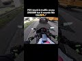 Stuck in traffic on a S1000RR