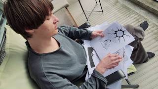 explaining my conceptual drawings
a balcony chat about the drawings i drew by hand in the past year and what they mean. my intent is to package multiple layers of meaning into deceptively simple images. this is an exercise in capturing complicated and nuanced feelings and ideas in my visuals. it is also an attempt to push back against the pervasive dilution of meaning and declining media-literacy brought about by contemporary over-stimulation and attention-seeking. #conceptualartist
00:00 self portrait
01:33 higher level
02:33 picking an apple
03:03 7 figures
03:50 flagless studio sketch
04:17 new form
05:00 church window
05:40 biblically accurate angel (ophanim)
05:58 ophanim on instagram
06:45 victory over the sun
07:34 expansion
08:15 meta
08:58 the virgin
10:24 misc sketches
11:06 empathy
12:15 value pyramid
12:44 (in)compatible
13:32 love in death
13:50 modern romance
15:30 pulse check
15:35 niet duiken / no diving
16:25 context
17:18 boxes
17:52 assumptions
18:27 fall
19:02 power
19:24 interpretation
19:40 chatgpt dopamine monkey
20:32 tortoise and hares
21:02 self portrait 2
21:13 missing body
21:28 matryoshka dolls
22:04 untitled (exhaustion)
22:48 vanity
23:14 running away into a corner
23:56 soft surroundings
25:25 peace now posters in mid air
26:30 hellen keller
28:08 dog barks at picture of window
29:50 чёрный квадрат
if youd like to see more of my conceptual drawings check out this other video: https://youtu.be/N2K9248pbuY explaining my conceptual drawings