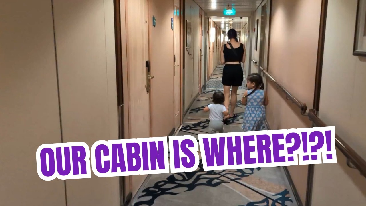 WE GOT LOST! Finding Our Cabin on Voyager of the Seas