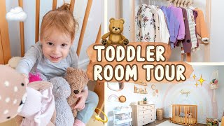 Toddler Room Tour: How we Styled Our 2 Year Old’s Room (Mom Hacks + Storage)