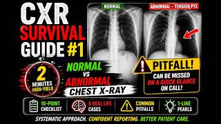 X-RAY Cases and Basics Series: Normal vs Abnormal Chest X-Ray: Systematic Approach &amp; Common Pitfalls