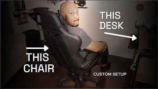 Built It. Sat on It. Worth It.  | Custom Desk and Chair Assembly Setup
