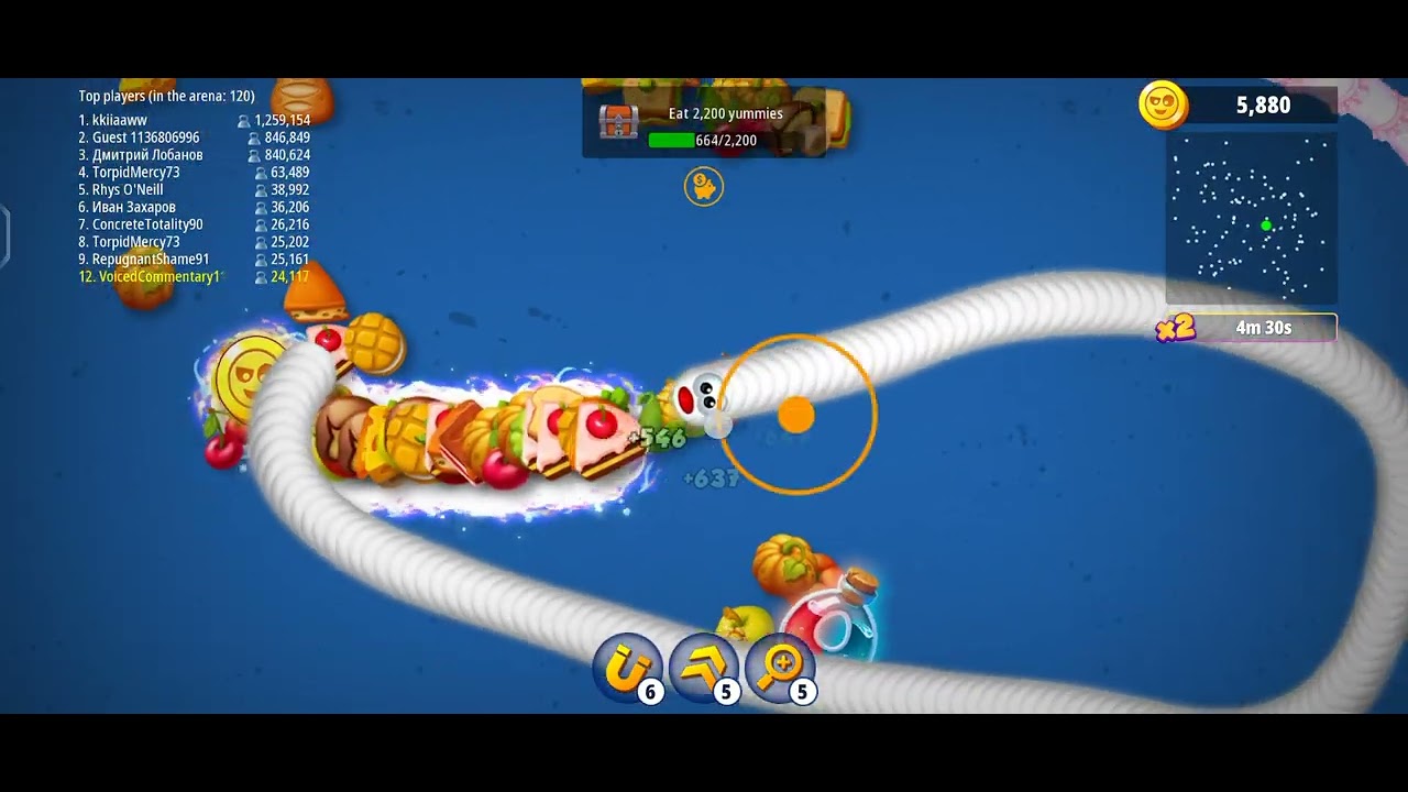 Hungry snake 🐍 food eating challenge 🎮🎯 #snakegame #snake #video #gaming 