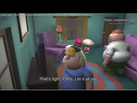 Ai Peter Family Guy Clip Chris Screams AAAAAAAIIIIIII Because Of 9 11