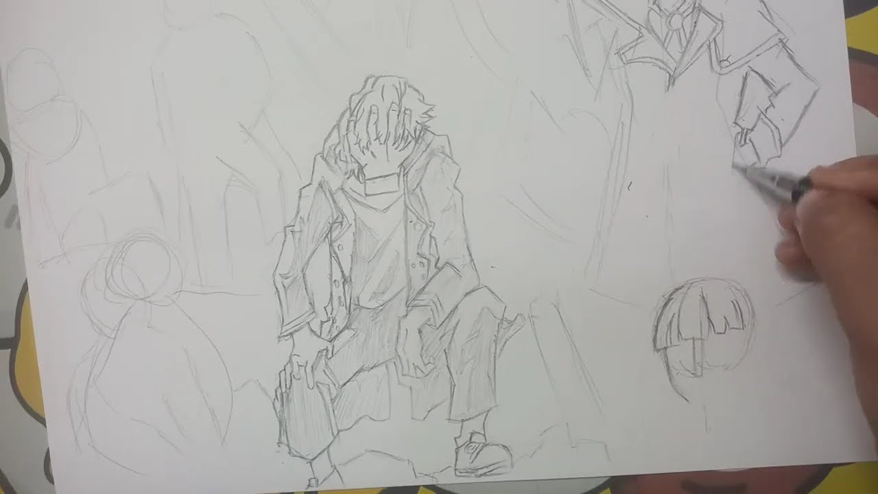 Drawing the League of Villains | My Hero Academia Sketch ✏️🔥