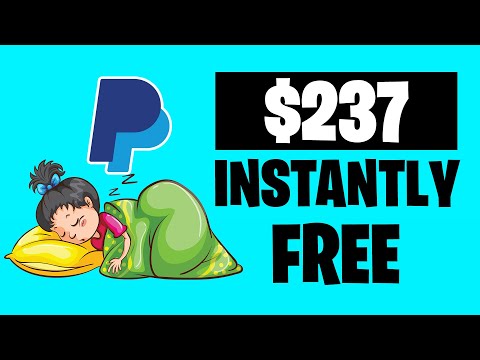 Get Paid $237 Instantly In FREE Paypal Money! How To Make Money Online Today