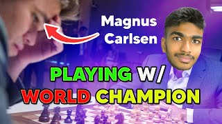 Playing against Magnus Carlsen ⚡⚡