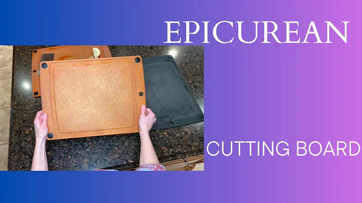 Epicurean All-In-One Cutting Board with Juice Groove | Non-Slip & Durable Kitchen Essential