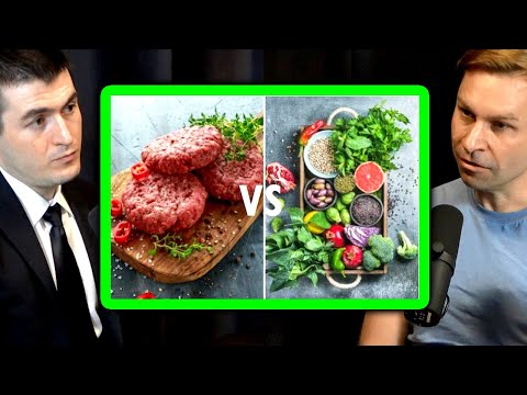 Meat-based vs Plant-based Diet for Longevity | David Sinclair and Lex Fridman