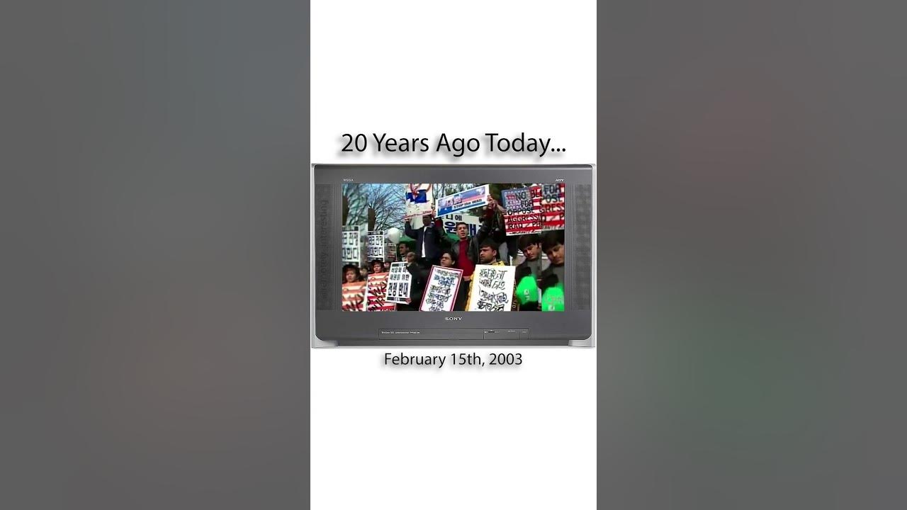 Massive Global Anti-Iraq War Protests