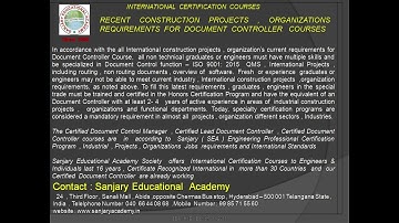 document controller course