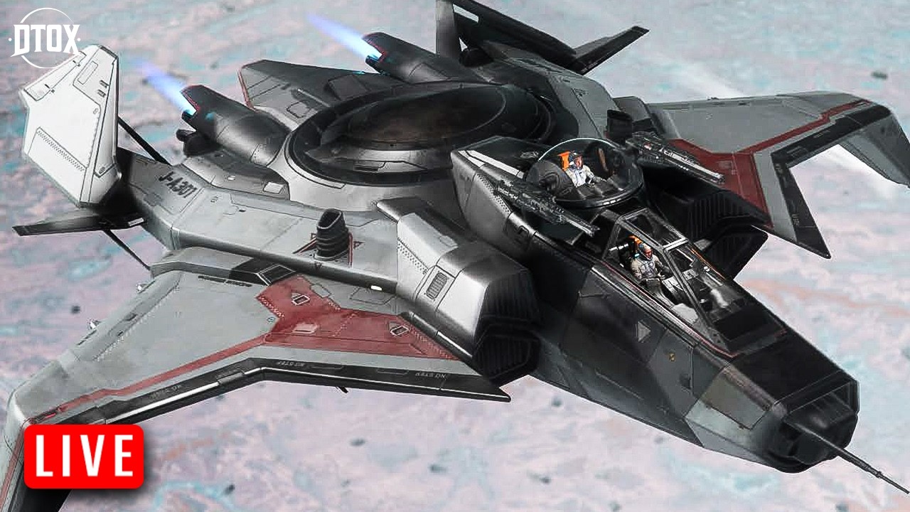 🔴 Star Citizen - Patrollin' In Ye' Old Anvil Gladiator