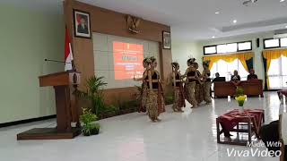 #cantik tarian dalam rangkaian Pembukaan Diklatpim 3 Ang 2 th 2019 Bandiklat DIY