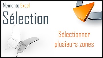 Sélectionner plusieurs zones dans Excel - Formation Excel Marseille
