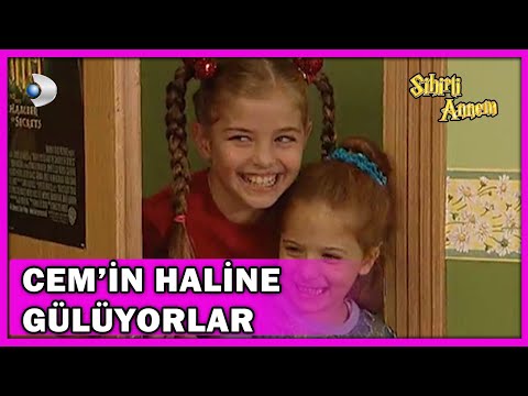 Çilek Ve Ceren, Cem'in Haline Gülüyor! - Sihirli Annem 33.Bölüm