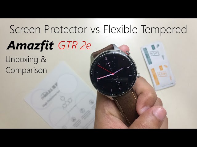 Amazfit | GTR 2/2e | Screen Protector | Tempered Glass | Unboxing