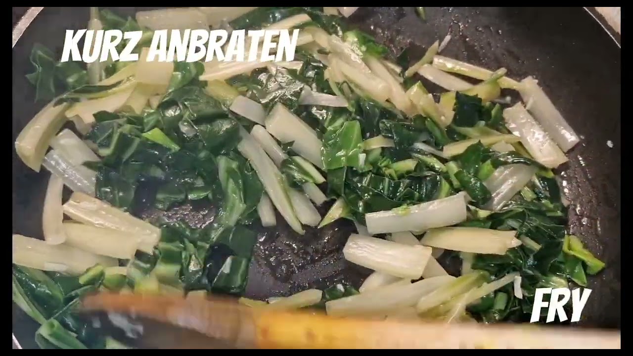 Mangold auf italienische Art