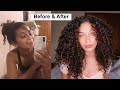 My one product, 2 step curly hair routine | Easy definition & volume | Jayme Jo