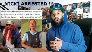 😮 NICKI MINAJ ARRESTED BY DUTCH POLICE !!!!