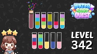 Water Sort Quest Level 342 Solution Walkthrough