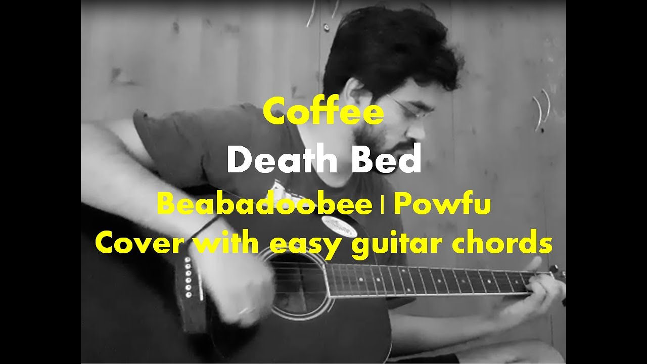 Coffee Beabadoobee Guitar Tutorial Acoustic cover Death Bed Lyrics